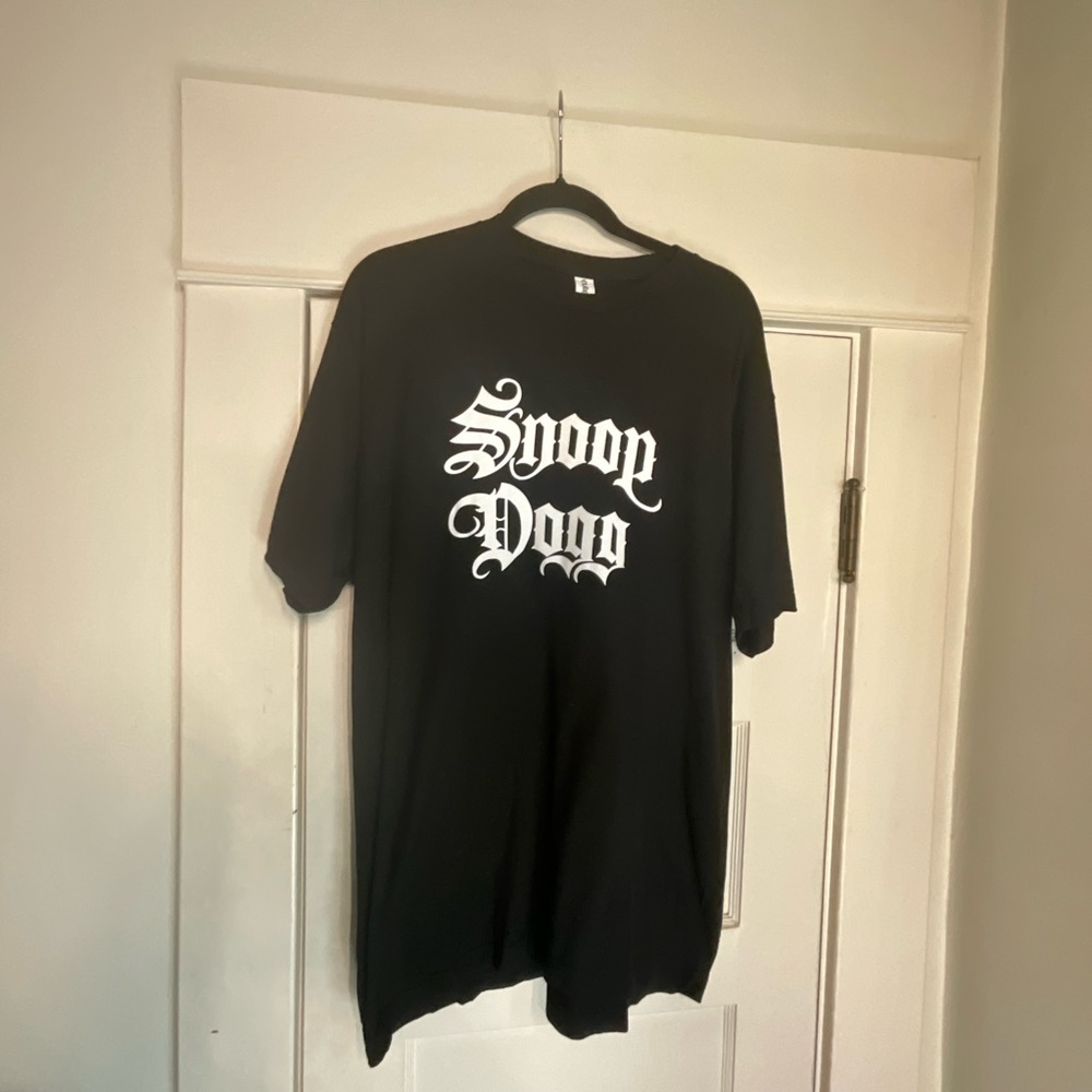 Snoop Dogg Black Graphic T-Shirt